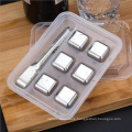 Reusable Whiskey Stones Chillers Wine Ice Cube Stainless Steel